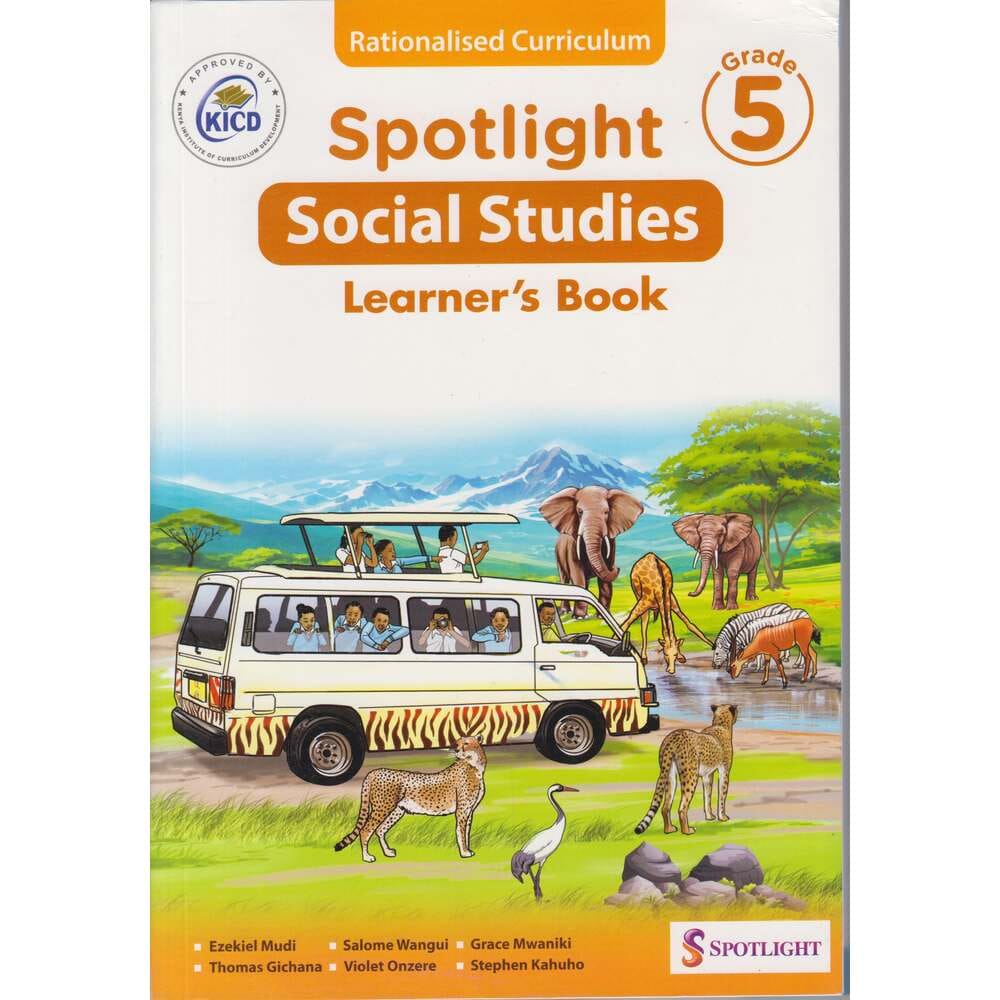 Cover of Spotlight Social Studies Learner's Book Grade 5