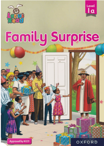 Cover of Let Us Read: Family Surprise
