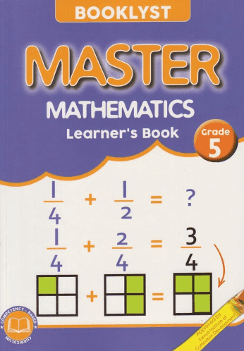 Cover of Booklyst Master Mathematics Learner's Book Grade 5