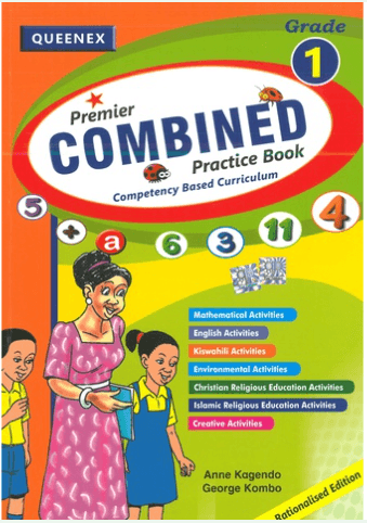 Cover of CBE Combined Practice Book - Grade 1