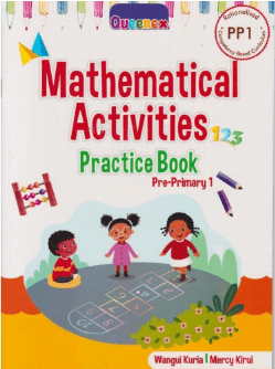 Cover of Queenex Mathematical Activities Practice Book - PP1 (Rationalised)