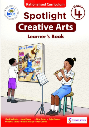 Cover of Spotlight Creative Arts Learner's Book Grade 4