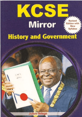 Cover of K.C.S.E Mirror History and Government