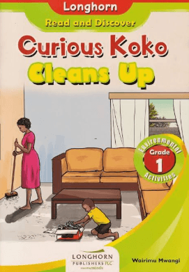 Cover of Curious Koko Cleans up