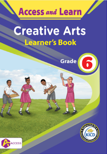 Cover of Access and Learn Creative Arts Learner's Book Grade 6