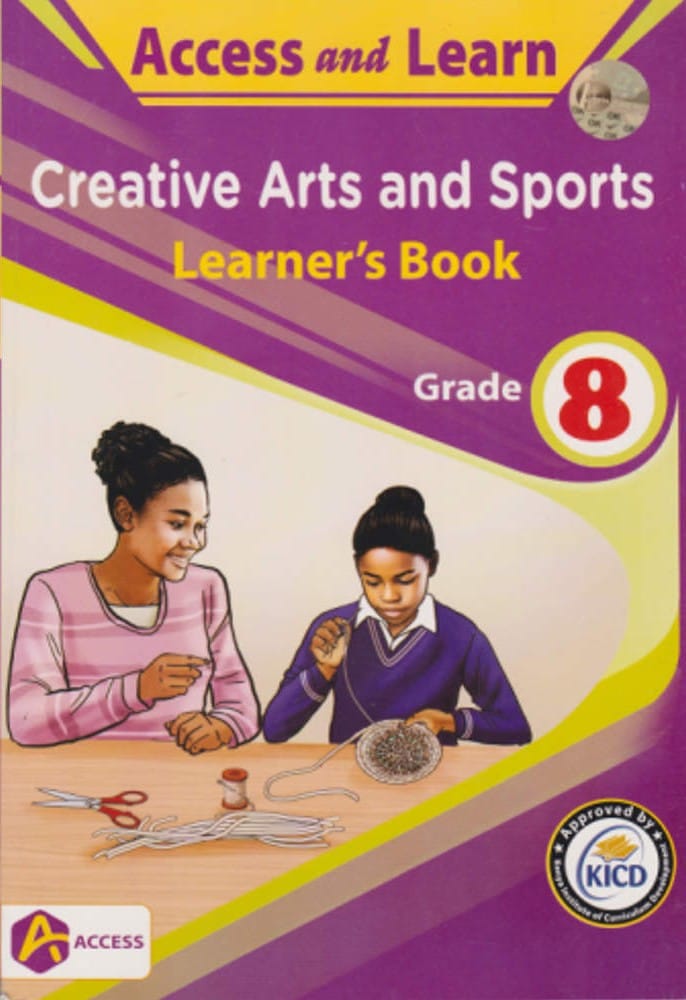 Cover of Access and Learn Creative Arts and Sports Learner's Book Grade 8