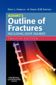 Cover of Adams's Outline of Fractures including Joint Injuries 12th Edition