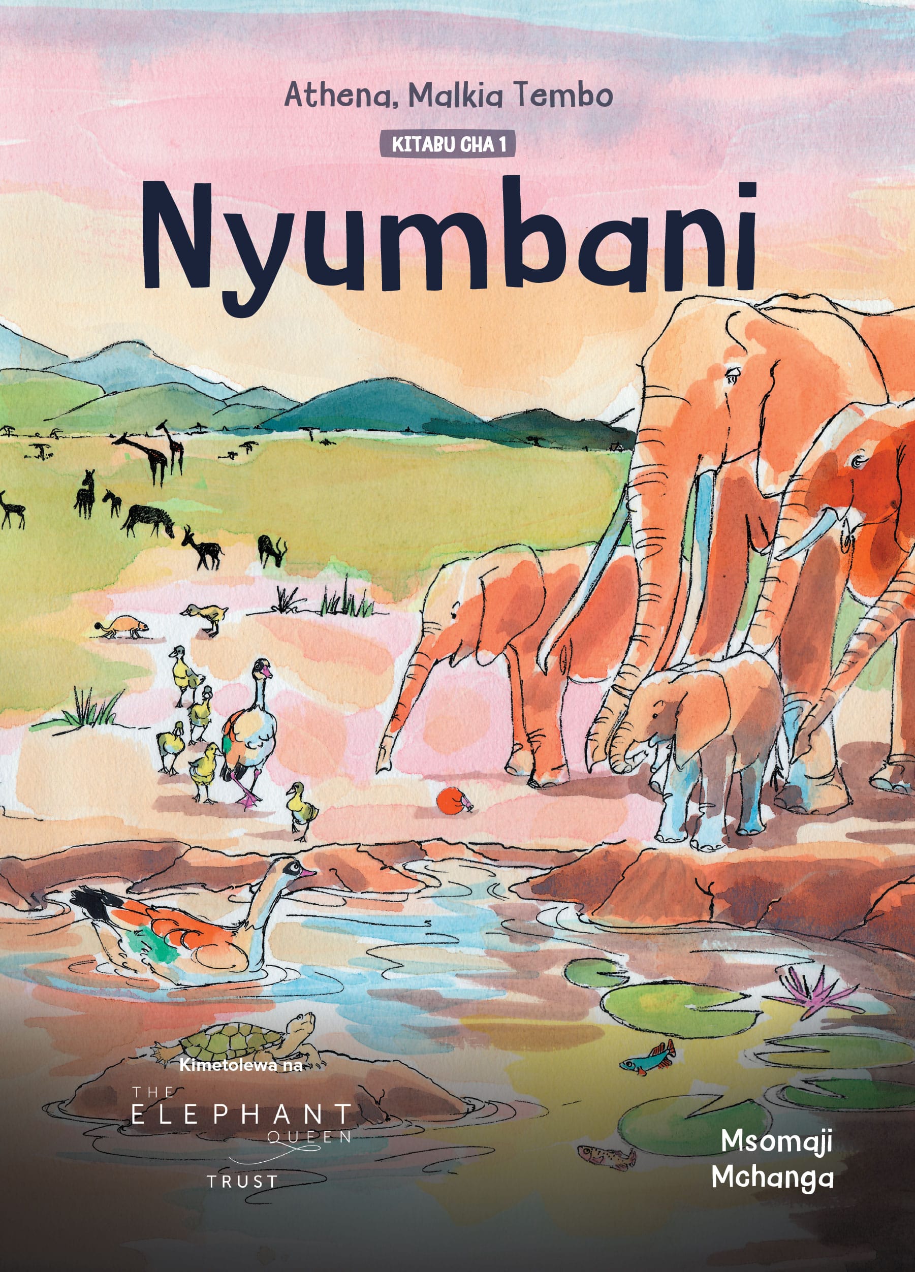Cover of Athena, Malkia Tembo: Nyumbani