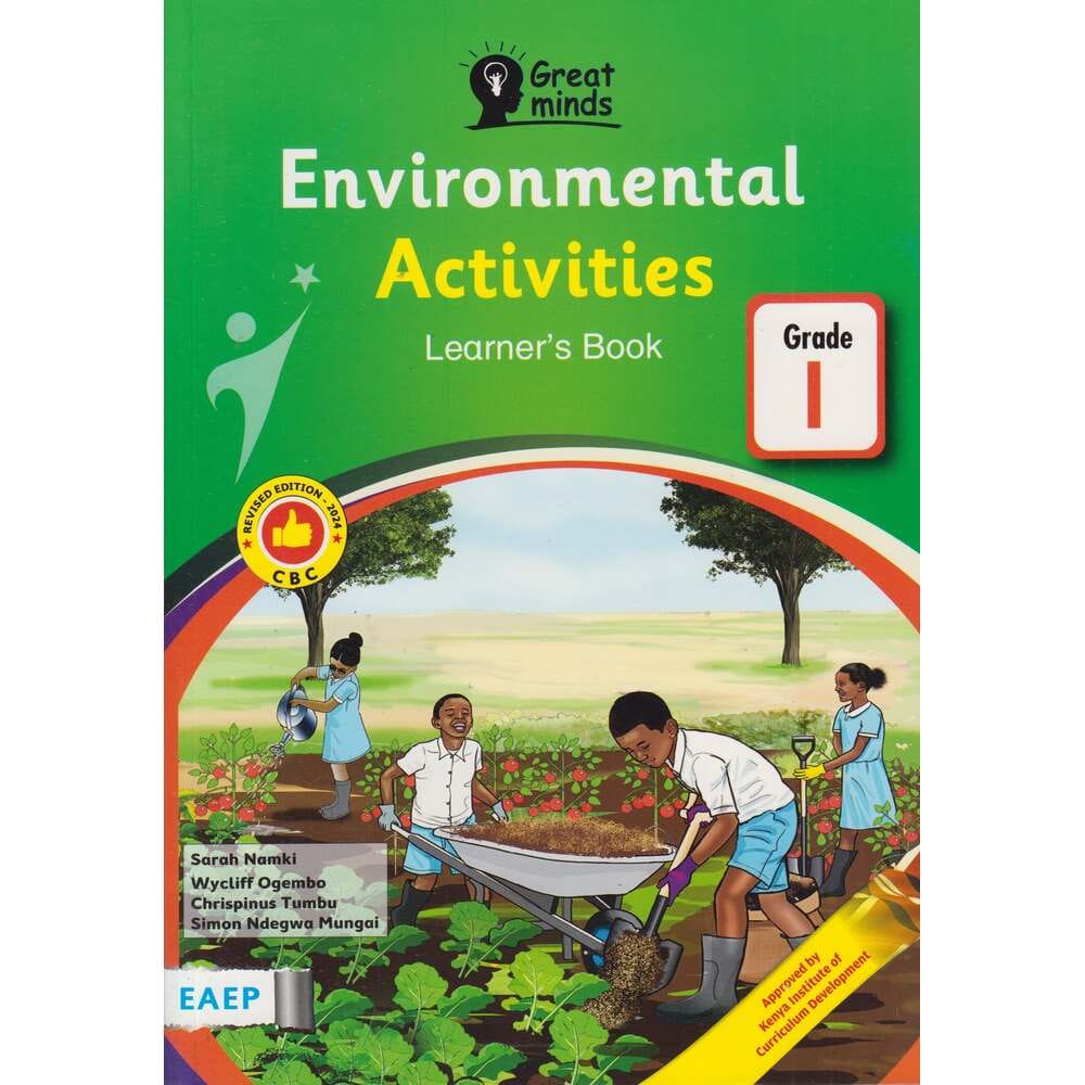 Cover of EAEP Great Minds Environmental Activities Learner's Book Grade 1