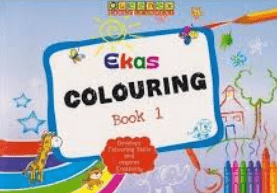 Cover of Ekas Colouring Book 1