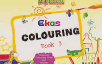 Cover of Ekas Colouring Book 3