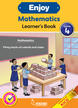 Cover of Enjoy Mathematics Learner's Book Grade 4