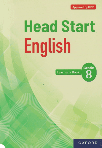 Cover of Headstart English Learner's Book Grade 8