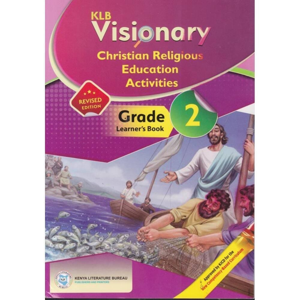 Cover of KLB Visionary CRE Activities Grade 2 Learner's Workbook