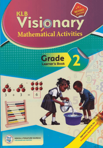 Cover of KLB Visionary Mathematics Learner's Book Grade 2