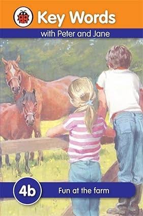Cover of Ladybird Key Words with Peter and Jane 4b Fun at the Farm