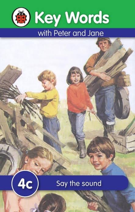 Cover of Ladybird Key Words with Peter and Jane 4c Say the sound