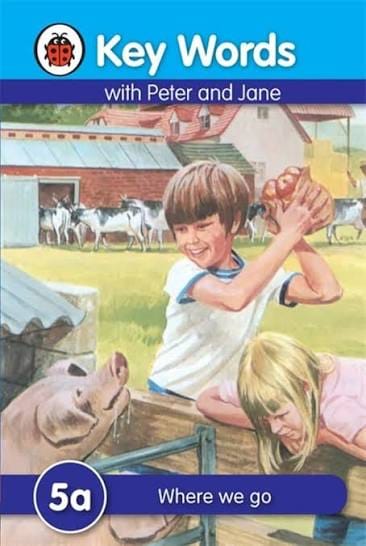 Cover of Ladybird Key Words with Peter and Jane 5a Where we Go