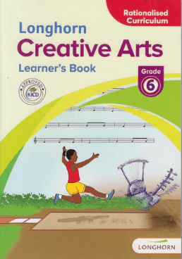 Cover of Longhorn Creative Arts Learner's Book Grade 6