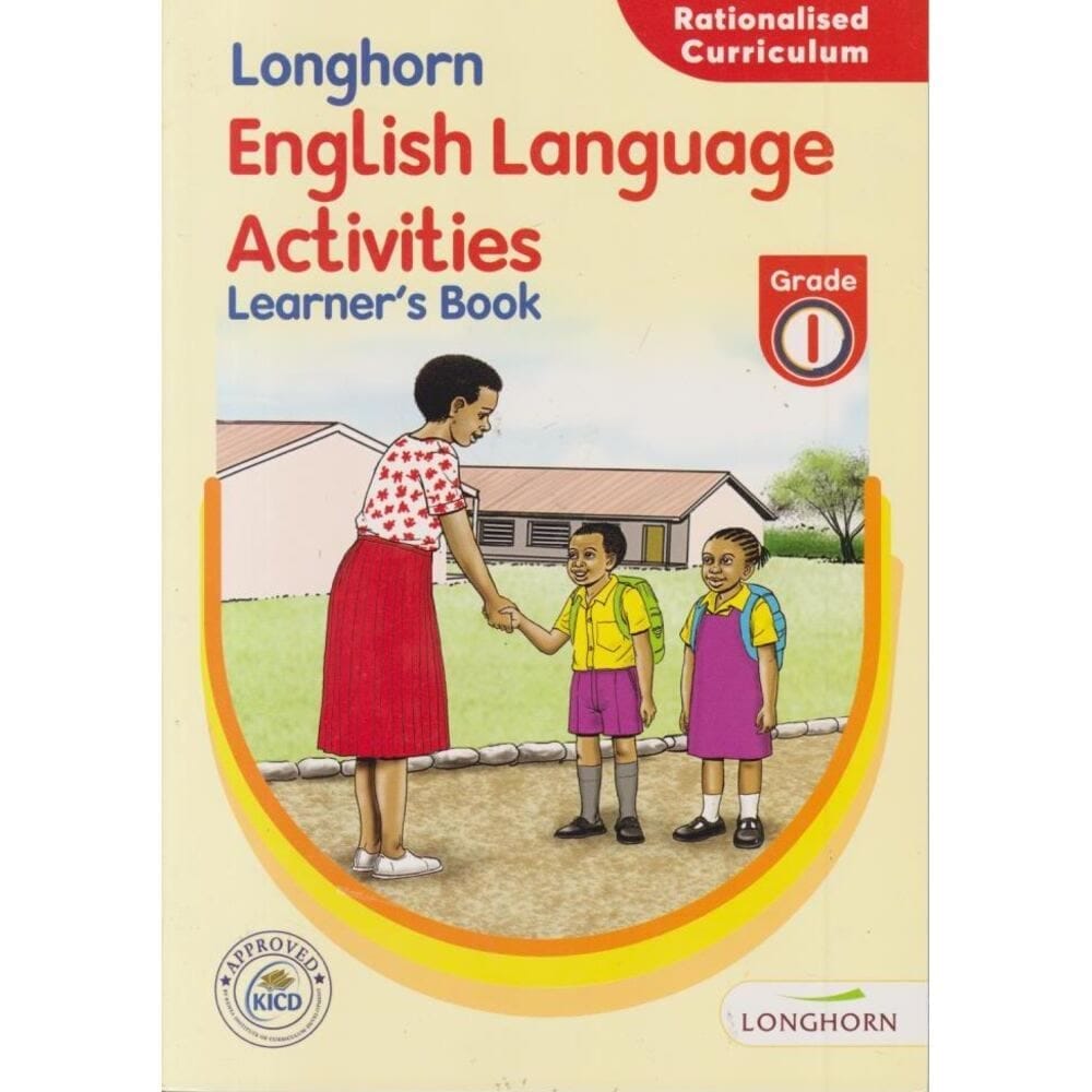 Cover of Longhorn English Language Activities Learner's Book Grade 1