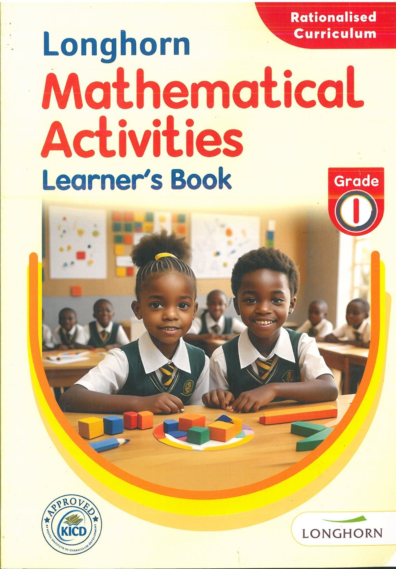 Cover of Longhorn Mathematics Learner's Book Grade 1