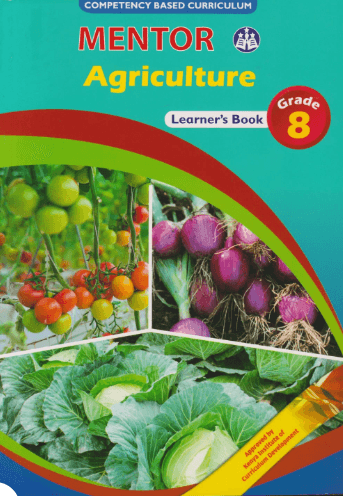 Cover of Mentor Agriculture Learner's Book Grade 8