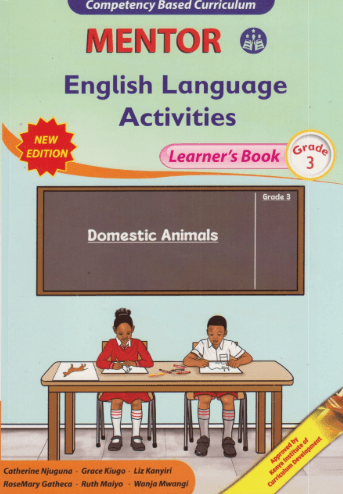 Cover of Mentor English Language Activities Learner's Book Grade 3