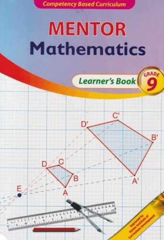 Cover of Mentor Mathematics Learner's Book Grade 9
