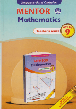 Cover of Mentor Mathematics Teacher's Guide Grade 9