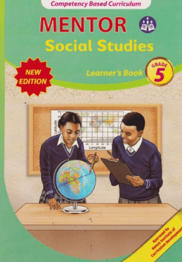 Cover of Mentor Social Studies Learner's Book Grade 5