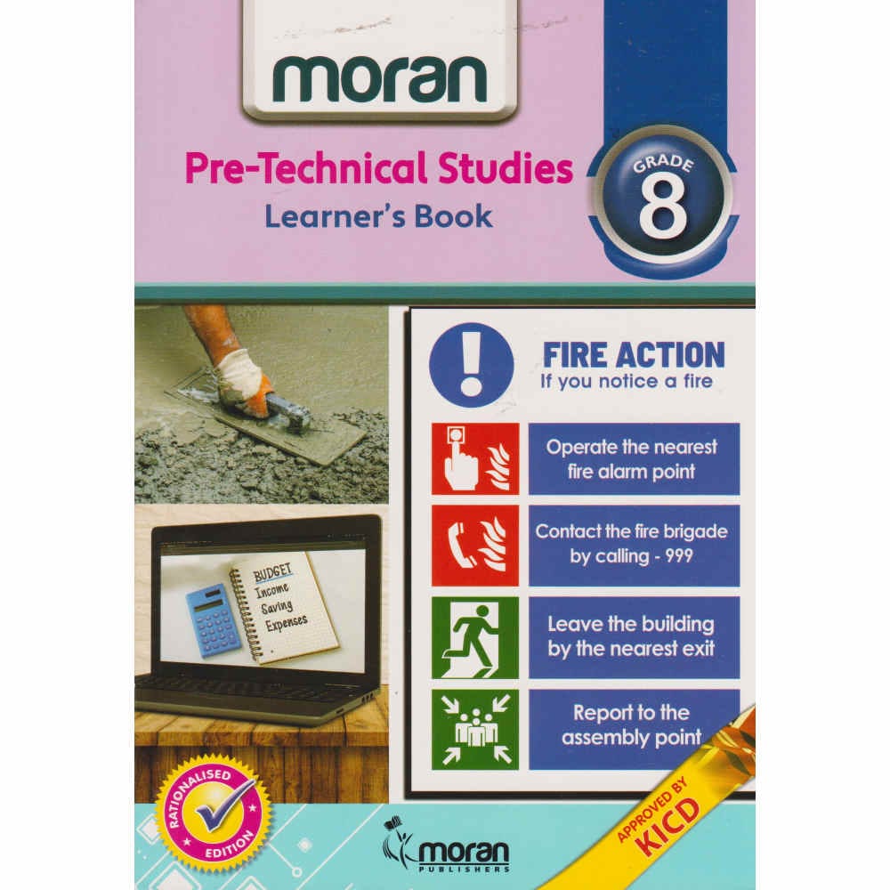Cover of Moran Pre-Technical Studies Learner's Book Grade 8