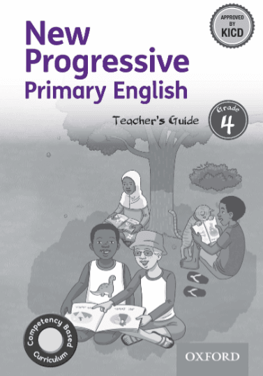 Cover of New Progressive Primary English Teacher's Guide Grade 4