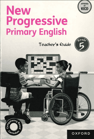 Cover of New Progressive Primary English Teacher's Guide Grade 5