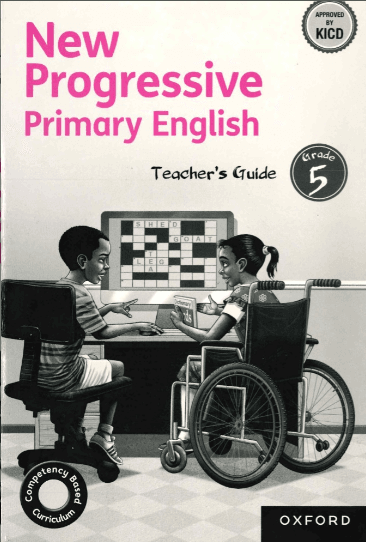 Cover of New Progressive Primary English Teacher's Guide Grade 5