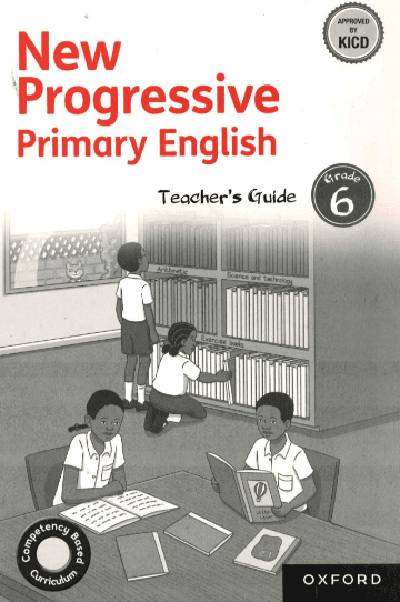 Cover of New Progressive Primary English Teacher's Guide Grade 6