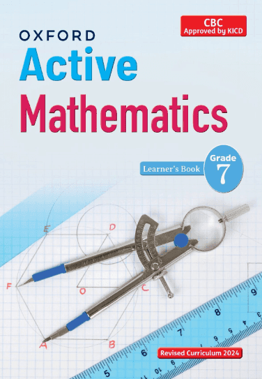 Cover of Oxford Active Mathematics Learner's Book Grade 7