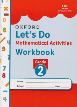 Cover of Oxford Let's Do Mathematics Activities Workbook Grade 2