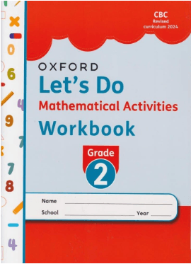 Cover of Oxford Let's Do Mathematics Activities Workbook Grade 2