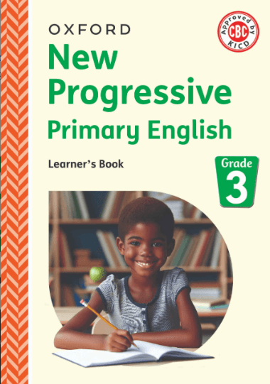 Cover of Oxford New Progressive Primary English Learner's Book Grade 3