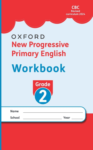 Cover of Oxford New Progressive Primary English Workbook Grade 2
