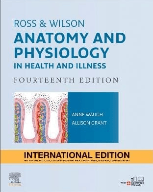 Cover of Ross and Wilson Anatomy and Physiology in Health and Illiness 14th Edition