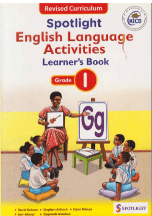 Cover of Spotlight English Language Activities Learner's Book Grade 1