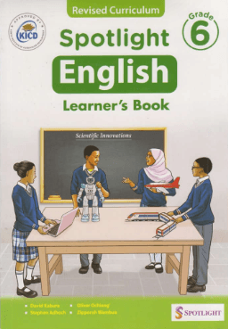 Cover of Spotlight English Learner's Book Grade 6
