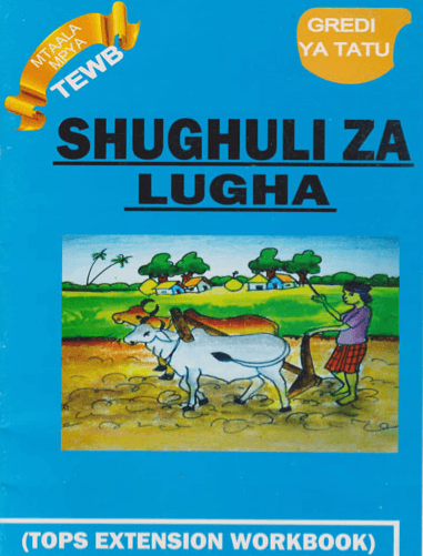 Cover of Top Extension Workbook Shughuli za Lugha Grade 3
