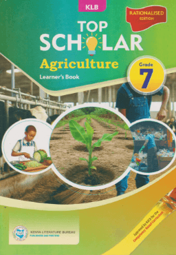 Cover of Top Scholar Agriculture Learner's Book Grade 7