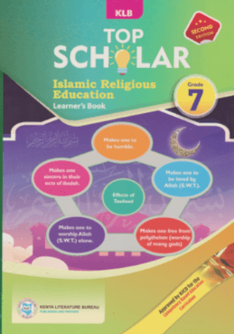 Cover of Top Scholar Islamic Religious Education Learner's Book Grade 7