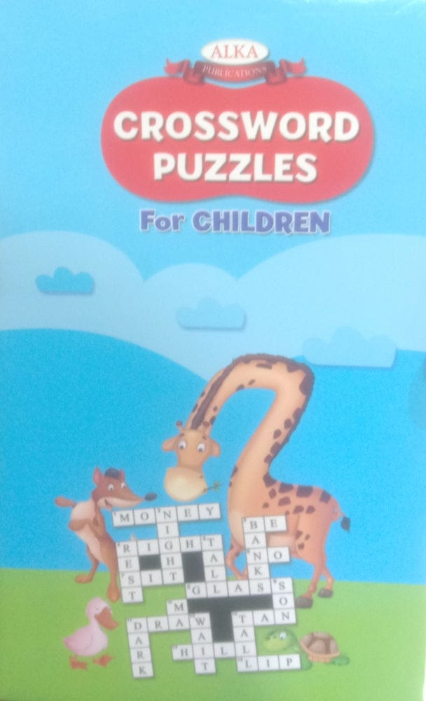 Cover of Alka Crossword Puzzles – For Children